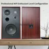 Computer Speakers 10 Inch Bookshelf Speakers Three Way Fever Hifi Home Theater System Music Wooden Sound Equipment Amplifiers Passive Speaker 200W YQ231103