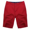 Pantaloncini da uomo Pantaloncini casual estivi Classici Pantaloncini moda uomo Cotone Lunghezza al ginocchio Chino Pantaloni sportivi Pantaloncini Big Size 44 Masculina Bottom Beach 230408