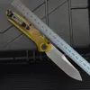 Высокое качество BM 9400 АВТО тактический нож D2 каменное лезвие PEA пластиковая ручка EDC карманные складные ножи с розничной коробкой