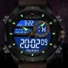 Wristwatches Naviforce Digital Men Military Watch Withproofwatch LED LED Quartz Clock Sport Male Big Watches Relogios Masculino 231109