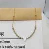 Chains Beads Heart Choker Korean Fashion Summer Charm Colorful Diy Handmade Glass Crystal Pendant Necklace Women Boho Beach Jewelry