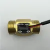 Freeshipping Full Copper G1 "DN25mm 4-45L/min puls vattenflödessensor hall induktiv switch imikr