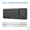 Keyboards Keyboards 2.4Ghz Mini Wireless Keyboard With Touchpad Mouse And Handheld Remote Control for Android TV Box PC R231109