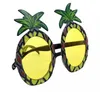 Ny Hawaiian Beach Pineapple Solglasögon gula ölglasögon hönsfest fancy klänning skyddsglasögon rolig halloween present mode favorit 395qh