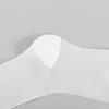 Роскошные дизайнерские прозрачные носки до середины голени женские весенне-летние носки ручной работы черные белые однотонные стеклянные шелковые чулки женские