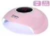 Gwiazda 6 suszarka do paznokci UV paznokcie lampa do manicure sucha paznokcie Suszanie żel lodu lampa lodowa 12 LED Auto czujnik 30s 60s 90s Narzędzia artystyczne 9401659