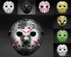 Maskeradmasker Jason Voorhees mask fredag ​​den 13: e skräckfilm Hockey Mask Scary Halloween Costume Cosplay Plastic Party Masks 4045905