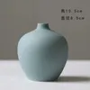 Vases Vase en porcelaine de couleur Morandi, Vase en céramique coloré, décoration d'armoire de salon, Vase de table de couleur mate 231109
