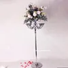 Party Decoration 10pcs) 120 cm hög) Partihandel Elegant vägledningsgolv Standing Wedding Candelabra Flower Vase Weding TB3065