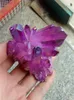 120 g natural crystal cluster purple aura angel quartz crystal cluster reiki healing crystals 4203135