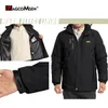 Mens Down Parkas MAGCOMSEN Jaqueta de esqui de inverno Grosso Lã Quente À Prova D 'Água Capa de Chuva de Neve Nevando Blusão Caminhadas Casaco 231109