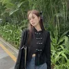 Bluzki damskie Zaawansowana chińska koszula Kobiety Kobiety Top Vintage Ethnic Casual Lose Wszechstronna bluzka z długim rękawem