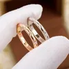 Cluster Ringen Merk Pure 925 Sterling Zilveren Sieraden Luxe Kwaliteit Diamant Glanzend Engagement Bruidspaar Minnaar Bruid Ontwerp
