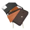 3 stks/set 2023 Merk Designer tas Vrouwen Marmont Crossbody Schoudertas Portemonnee Cover Flap keten handtas Dames Mode Cross Body Purse lady clut