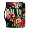 Evening Bags Bible Bag for Ladies Handbags PU Leather Zipper Handle Cover Case Practical Church Gathering Scripture Carrying Book 231108