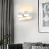 Wall Lamps Modern LED Living Room 360 Rotation Lights Bedroom Light Fixtures Lighting Bathroom Mirror Headlights Sconce