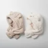 Sciarpe Avvolge cervo jonmi Stile coreano Inverno Bambino Bambini Pile Addensare Sciarpe Con cappuccio Caldo Cartone animato Paraorecchie Bambini Fazzoletto da collo con cappelli 231108