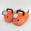 Cartoon Cute Anime Character Plush Slippers Home Use Warm Plush Toy Festival Gift 28cm PP Cotton