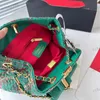 23A Moda Kadın Yün Mini Sırt Çantası 22cm Tweed Çekin Altın Donanım Metal Toka Lüks El çantası Matelasse Zincir Omuz Çantası İki Parçalı Çanta Makyaj Çantaları Sacoche