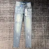 Purple Jeans Designer Men for Women Pants Brand Summer Hole 2023 New Style Brodery Self Cultivation L6 UQQX UQQX