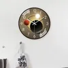 Wall Clocks Modern Minimalist Mounted Clock Creative Office Living Room Decoration Household Item Sticker