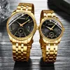 CHENXI Mode Marke Frauen Männer Quarzuhr Goldene Liebhaber Armbanduhren Kreative Uhr Uhren Uhren Hombre