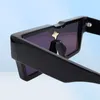 Fashion Luxury Designer Cyclone Sunglasses Men Classic Vintage Square Square Splate Filed Fire