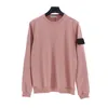 Men's Hoodies Sweatshirts Fashion Round Neck Solid Color Stone for Women Men Sweatshirt Spring Autumn Cotton Loose Sleeve Label Pullovers Pink 231108