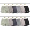 high street fog men casual pocket dazzling reflective nylon drawstring shorts