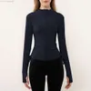 Desginer Aloo Yoga Women Jacket Tops Suit Autumn and Winter Slim Fit Fashion Slim Long Sleeve Standing Neckランニングジッパーフィットネストップスポーツコート女性