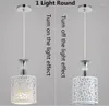 Ceiling Lights Modern Crystal Lamps LED Living Room Dining Glass Lamp Lustre Light