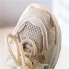 Sommar barnskor småbarn baby sneakers design mesh andningsbara barn atletiska sandal mode flickor pojke springande sportsko