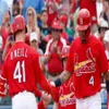 Baseballtröjor bär anpassad basebolltröja Jack Flaherty Paul Dejong Goldschmidt Andrew Knizner Yadier Molina Ozzie Smit