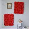 Fiori decorativi 30 40 cm Fiore artificiale Sfondo muro Decor Rose Wedding Home Decoration Row Ortensia