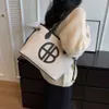 dames handtassen ce bucket messenger tas ontwerper cel canvas split lederen emmer tas cowhide heeft een mooie capaciteit contrast kleur grote capaciteit tas voor vrouwen ilmv