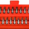 Freeshipping 46Pcs/ 1/4-Inch High Quality Socket Set Car Repair Tool Ratchet Set Torque Wrench Combination Bit a set of keys Chrome Van Hhdg