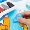 Crayon 1 conjunto 12 cores lápis de cera para bebê crianças lavável seguro pintura desenho ferramenta escola estudante escritório arte fornecimento 231108