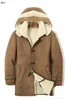 Vestes d'homme épais hiver hommes vêtements réel manteau de fourrure homme mince revers original veste en peau de mouton pour hommes vêtements chaqueta 231108