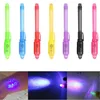 Groothandel Markers UV-licht Pen Onzichtbaar magisch potlood Geheime fluorescerende pen voor schrijfblok Kinderen Kind Tekenen Schilderbord