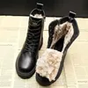 Boots 2023 Winter Leather Women Winly Wool Whare Warm Highheled Boot Highine Highiine Highlualy Highmoy Snow Shoes 231109