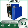 LIFEPO4 Bateria 3,2V 50AH 1/4/8/16/32pcs grau A recarregável fosfato de ferro fosfato de lítio DIY 12V 24V EV RV BOOT SISTEMA