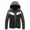 Mens Down Parkas Casacos Casaco Casual Montanhismo Jaqueta de Motocicleta Roupas Inverno Homem Moda Acampamento À Prova de Vento Aquecimento Masculino 231109