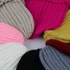 Beanie/Kafatası Kapakları Kış bebek şapkası çocuklar için sıcak örgü bebek aksesuarları bebek kız çocuk beanie kapak düz renkli çocuklar yürümeye başlayan çocuklardan bonezi yq231108