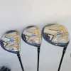 Yeni Golf Kulüpleri 4 Yıldızlı Honma S-08 Tam Set Honma Beres S-08 Driver Fairway Woods Irons Putter Grafit Mil Baş Kapak/14 PCS