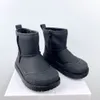 Balenicasse Balencigaa Balenicasse Balenic de la meilleure qualité de cuir Boots Boots Zipper Snow Shearling Boot de la cheville avec zip zip à fourrure Fluffy Casque de plaquette de capuchon