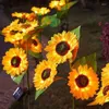 Garden Decorations Solar Outdoor Lamp Sunflower Waterproof Villa Courtyard Layout Balcony Decoration Floor Lawn