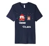 メンズTシャツクリスマスサンタトナカイTシャツの到着夏クールメンティー2023通気性すべてのコットン半袖シャツ