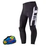 Pantaloni da ciclismo Antiurto da uomo Autunno Pantaloni aderenti lunghi da ciclismo 20D Antiscivolo imbottito Gel Bike Downhill Slope Mountain Bicycle 231109