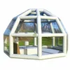 Airtight Type Yurt Tent Portable Luksusowy nadmuchiwany bąbelkowy House Resort Lawn Hotel Transparent Dome Building na kemping