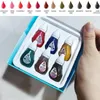 LOCSOO ONKS 3ML KIT Professional Supply 6PCS MISSING MISSING NARTORIAL PLATTE INK SEDS